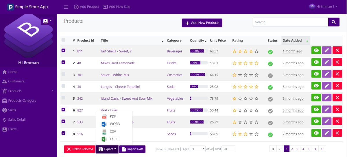 screenshot of RadSystems Studio